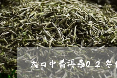 大口中普洱茶02年代/2023092643948