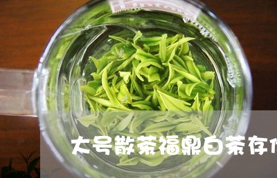 大号散茶福鼎白茶存储罐/2023062900591