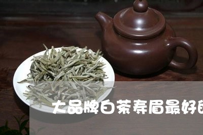 大品牌白茶寿眉最好的/2023092854342