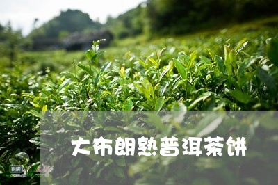 大布朗熟普洱茶饼/2023101670581