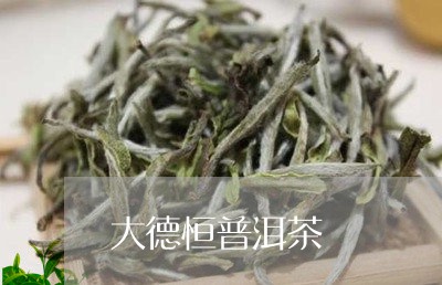 大德恒普洱茶/2023042631906