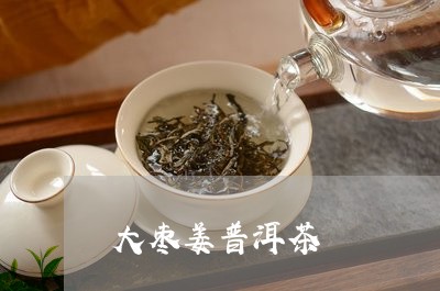 大枣姜普洱茶/2023042702557