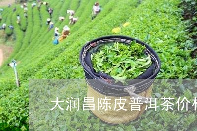 大润昌陈皮普洱茶价格表/2023112823059