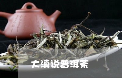 大滇说普洱茶/2023042867381