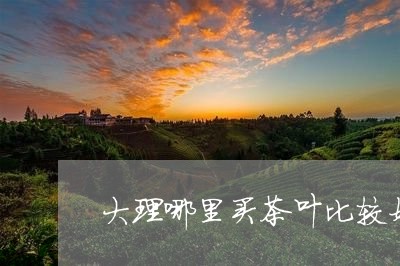 大理哪里买茶叶比较好/2023092123817