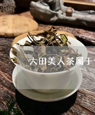 大田美人茶属于什么茶/2023071400716