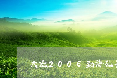 大益2006勐海孔雀/2023071649503