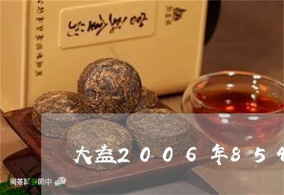 大益2006年8542青饼茶/2023053154838