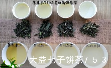 大益七子饼茶7532价格/2023051237592