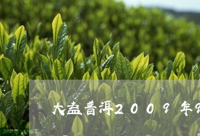 大益普洱2009年901批次/2023053157383