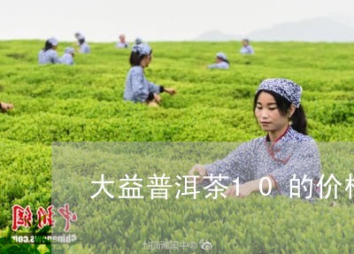 大益普洱茶10的价格/2023062390605