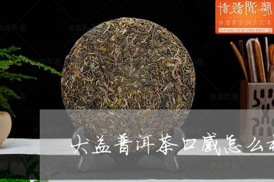 大益普洱茶口感怎么样/2023092799491