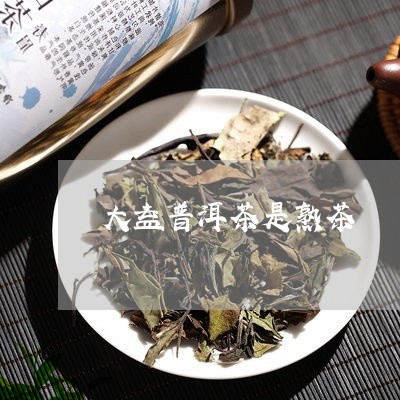 大益普洱茶是熟茶/2023082986149