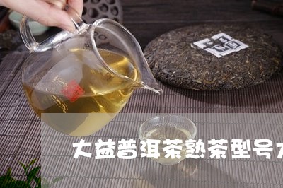 大益普洱茶熟茶型号大全/2023112889463