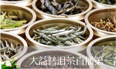 大益普洱茶直播第一名/2023092595948