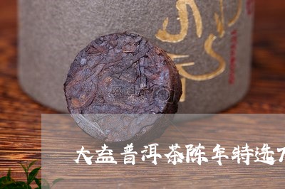 大益普洱茶陈年特选7542/2023110249381