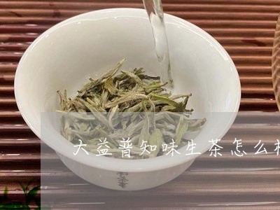 大益普知味生茶怎么样/2023071692938