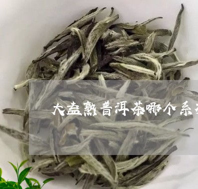 大益熟普洱茶哪个系列好一点/2023082846138