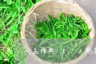 大益经典7572熟茶/2023061074048