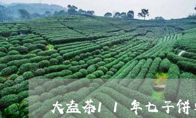 大益茶11年七子饼单片包装/2023052609481