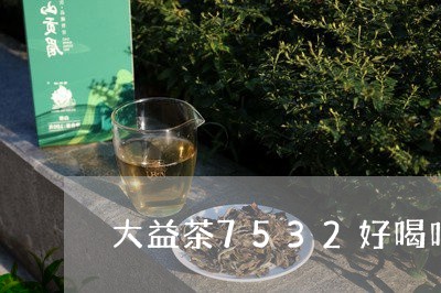 大益茶7532好喝吗/2023071651713