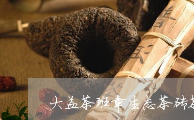 大益茶班章生态茶砖茶/2023061190506