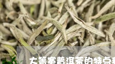 大箐寨普洱茶的特点和价值/2023112572917