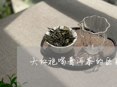 大红袍喝普洱茶的区别/2023092650606