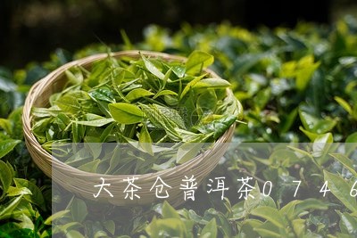 大茶仓普洱茶0746/2023062890615