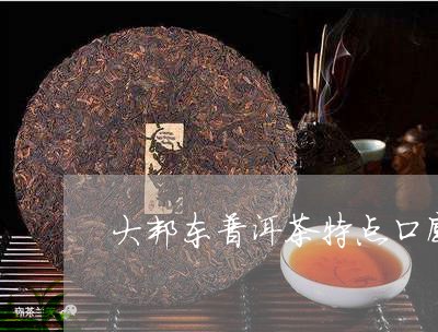 大邦东普洱茶特点口感/2023110478604