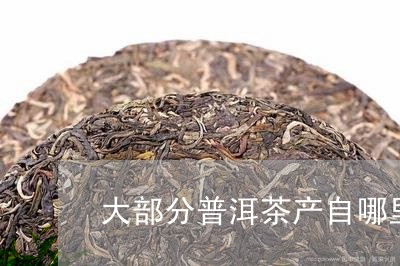 大部分普洱茶产自哪里/2023062369382