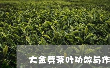 大金芽茶叶功效与作用/2023092332507