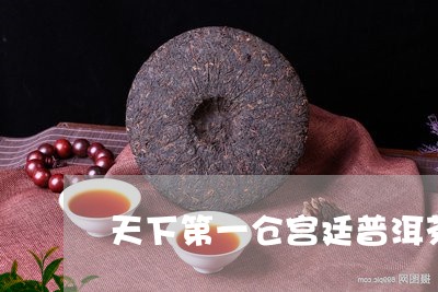 天下第一仓宫廷普洱茶/2023092666371