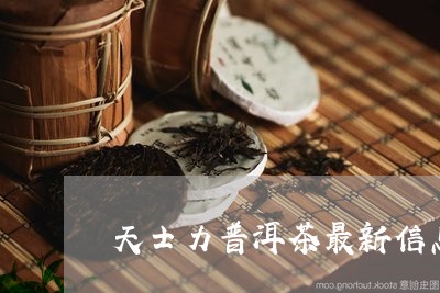 天士力普洱茶最新信息/2023080390493