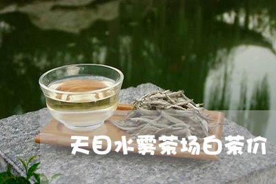 天目水雾茶场白茶价/2023071614917