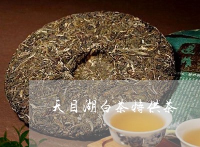 天目湖白茶特供茶/2023061794149