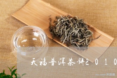 天福普洱茶饼2010/2023080225258