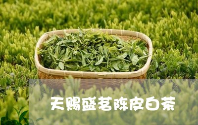 天赐盛茗陈皮白茶/2023061769493