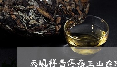 天顺祥普洱茶正山古树/2023061692613