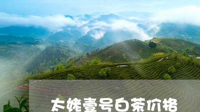 太姥壹号白茶价格/2023061756048