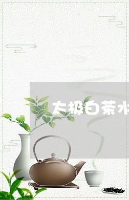 太极白茶水乳怎么样用/2023092821816