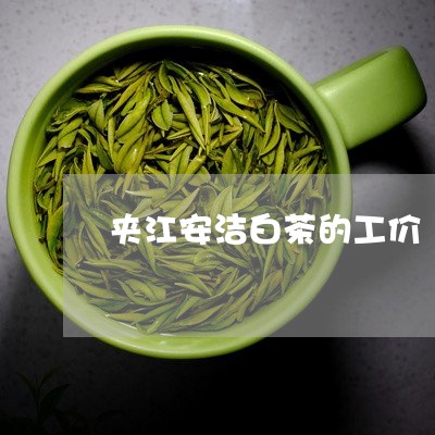 夹江安洁白茶的工价/2023071607271