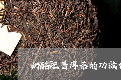 奶酪配普洱茶的功效作用/2023110593735