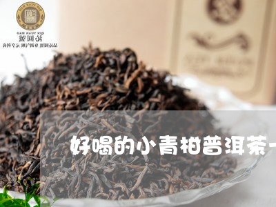 好喝的小青柑普洱茶一斤装/2023081585169