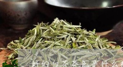 好的白茶茶色是什么样子/2023101682626