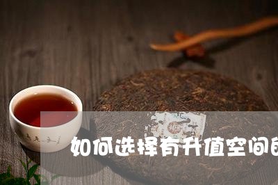 如何选择有升值空间的普洱茶/2023082611826