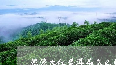 婆婆大红普洱茶怎么样/2023062375151