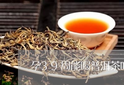 孕39周能喝普洱茶吗/2023092774725