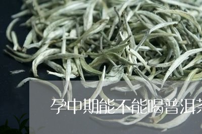 孕中期能不能喝普洱茶/2023092905248