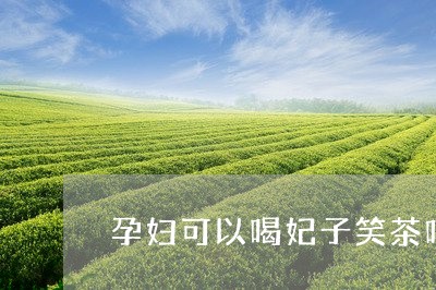 孕妇可以喝妃子笑茶吗/2023060871626